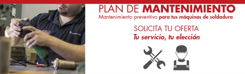 plan de mantenimiento de maquinas de soldar Querotools