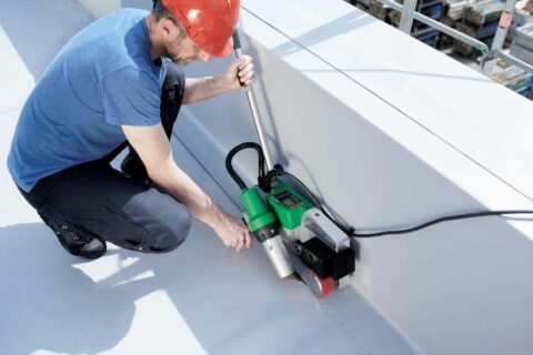Soldaduras de láminas impermeabilizantes para cubiertas
