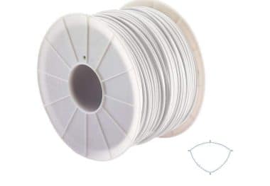 104.295 Varilla ABS Blanco 3X5 Perfil A Carret 3Kg